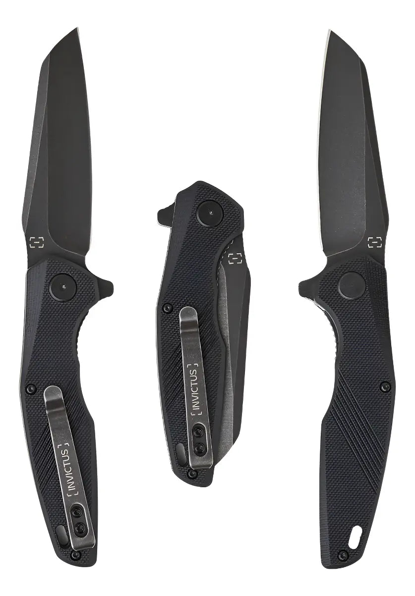 Canivete Invictus Marine Tático Dobrável Resistente Edc